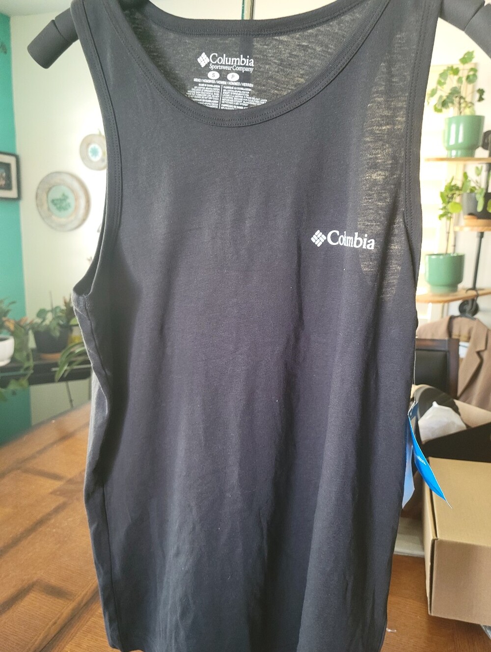 Columbia Black Men's Tank Top